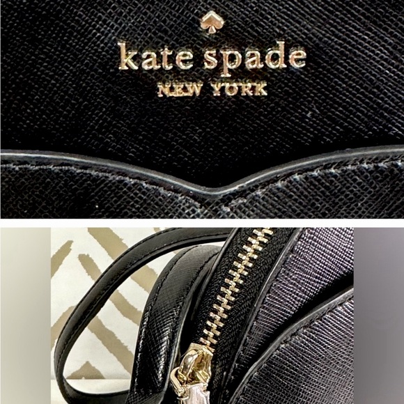 Kate Spade Black Crossbody, Peyton Dome Bag, Brand New, NWT - Picture 14 of 15